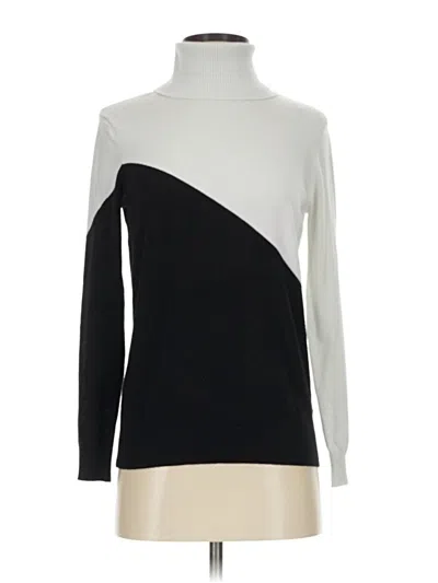 Pre-owned Premise Long Sleeve Top Ivory Turtleneck Tops In White