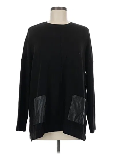 Pre-owned Premise Pullover Sweater In Black