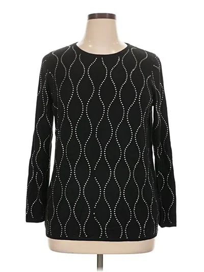 Pre-owned Premise Pullover Sweater In Black