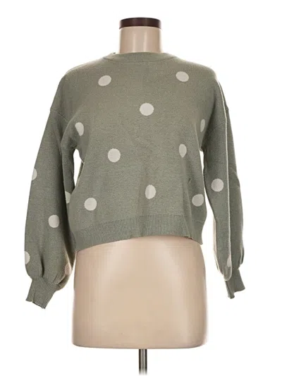 Pre-owned Premise Pullover Sweater In Green