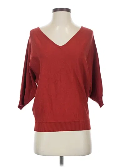 Pre-owned Premise Pullover Sweater In Red