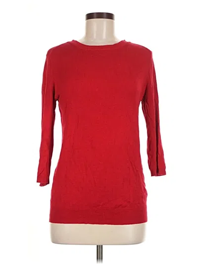 Pre-owned Premise Pullover Sweater In Red