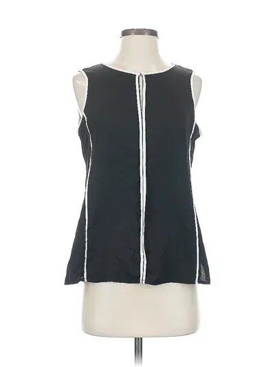 Pre-owned Premise Sleeveless Blouse In Black
