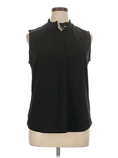 Pre-owned Premise Sleeveless Blouse In Black