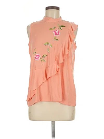 Pre-owned Premise Sleeveless Blouse In Pink