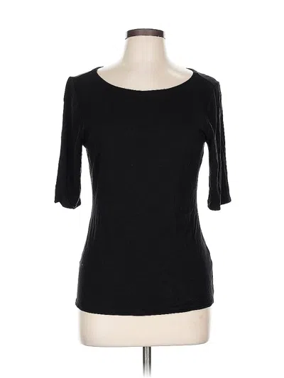 Pre-owned Premise Studio 3/4 Sleeve T-shirt In Black