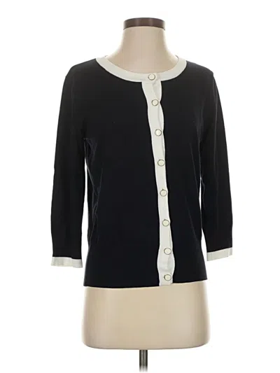 Pre-owned Premise Studio 3/4 Sleeve Top Black Square Neckline Tops