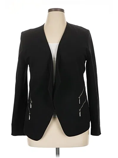 Pre-owned Premise Studio Blazer Jacket In Black