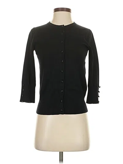 Pre-owned Premise Studio Cardigan Sweater In Black