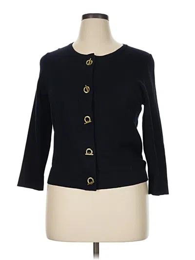 Pre-owned Premise Studio Cardigan Sweater In Black