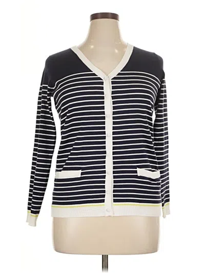 Pre-owned Premise Studio Cardigan Sweater In Blue