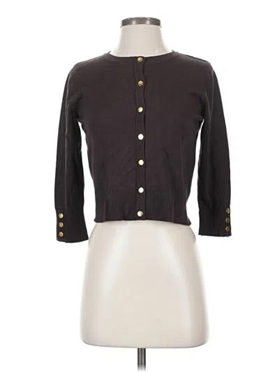 Pre-owned Premise Studio Cardigan Sweater In Brown