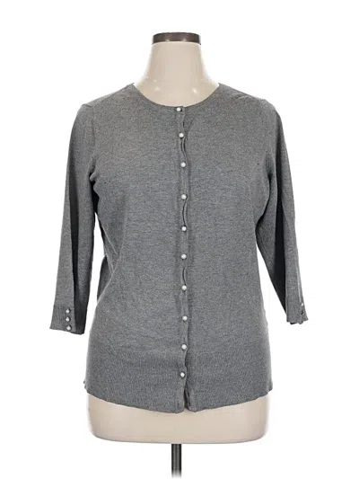 Pre-owned Premise Studio Cardigan Sweater In Gray