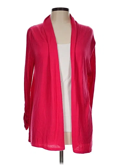Pre-owned Premise Studio Cardigan Sweater In Red