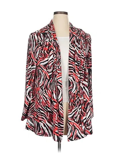 Pre-owned Premise Studio Cardigan Sweater In Red