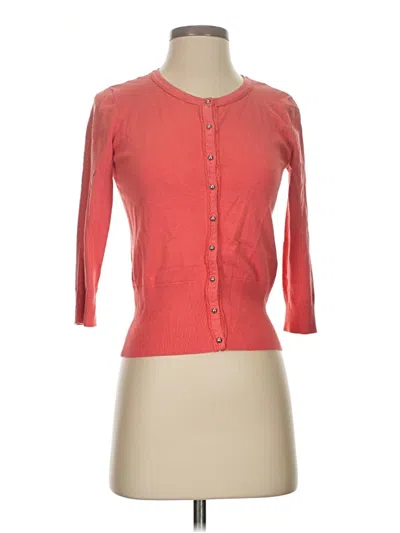 Pre-owned Premise Studio Cardigan Sweater In Red