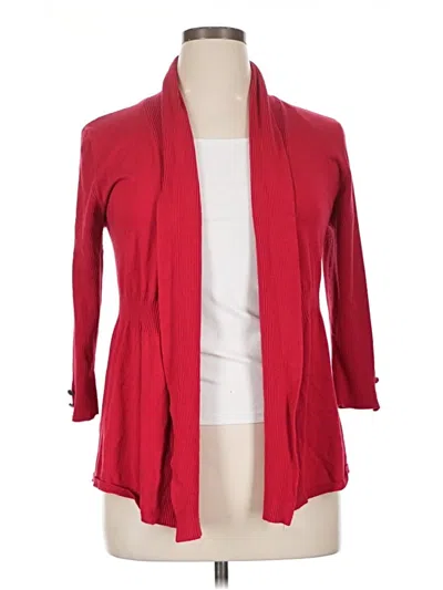 Pre-owned Premise Studio Cardigan Sweater In Red