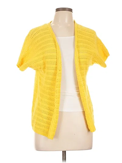 Pre-owned Premise Studio Cardigan Sweater In Yellow
