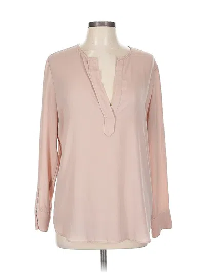 Pre-owned Premise Studio Long Sleeve Blouse In Pink