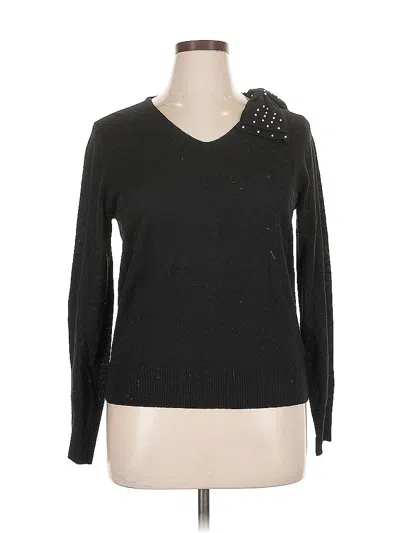 Pre-owned Premise Studio Pullover Sweater In Black