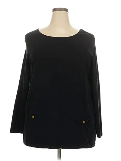 Pre-owned Premise Studio Pullover Sweater In Black