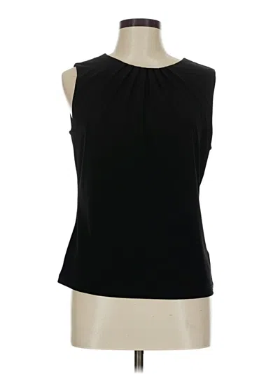 Pre-owned Premise Studio Sleeveless Blouse In Black