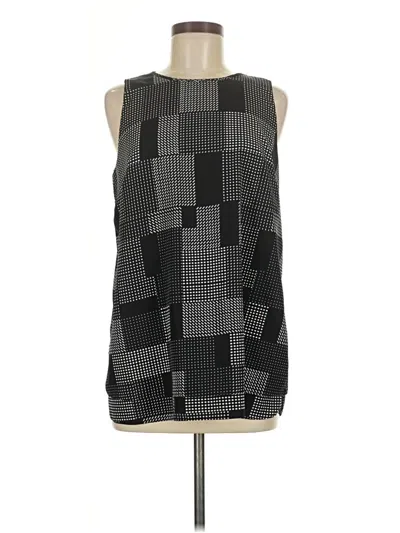 Pre-owned Premise Studio Sleeveless Blouse In Black