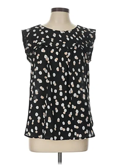 Pre-owned Premise Studio Sleeveless Blouse In Black
