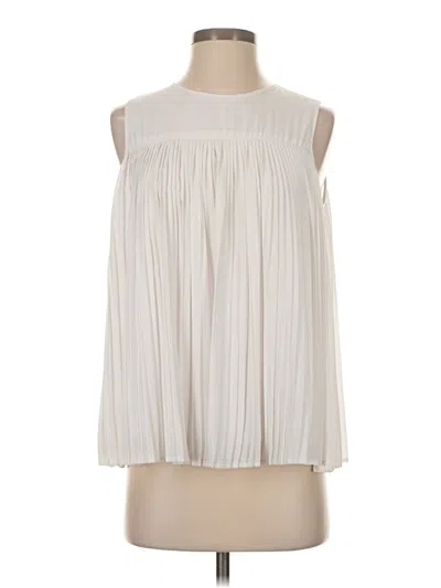 Pre-owned Premise Studio Sleeveless Blouse In Ivory
