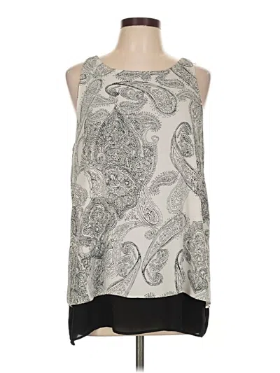 Pre-owned Premise Studio Sleeveless Blouse In Ivory