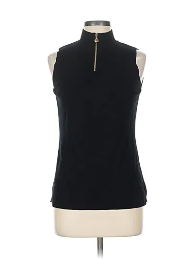Pre-owned Premise Studio Sleeveless Top Black Halter Neckline Tops