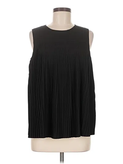 Pre-owned Premise Studio Sleeveless Top Black Halter Neckline Tops