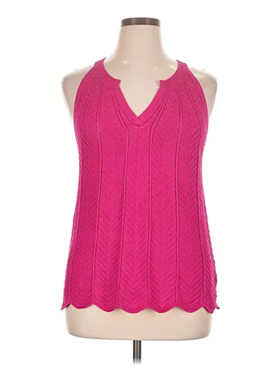 Pre-owned Premise Sweater Vest In Pink