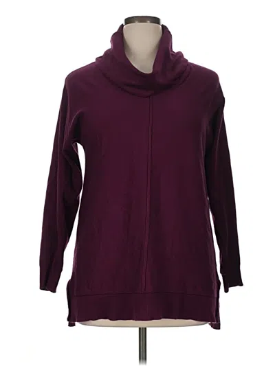 Pre-owned Premise Turtleneck Sweater In Burgundy