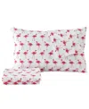 Premium Comforts Coastal Printed Microfiber 4-pc. Sheet Set, King In Coastal - Flamingo
