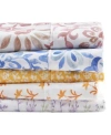 Premium Comforts Floral Printed Microfiber Sheet Sets In Multi
