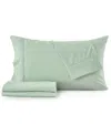 Premium Comforts Rayon From Bamboo Blend Wrinkle Resistant 3-pc. Sheet Set, Twin In Sage