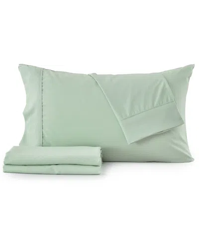 Premium Comforts Rayon From Bamboo Blend Wrinkle Resistant 3-pc. Sheet Set, Twin In Sage