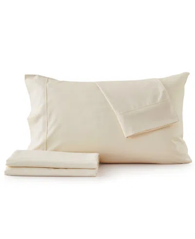 Premium Comforts Rayon From Bamboo Blend Wrinkle Resistant 3-pc. Sheet Set, Twin In Sand