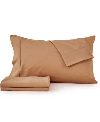 Premium Comforts Rayon From Bamboo Blend Wrinkle Resistant 4-pc. Sheet Set, Full In Almond