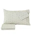 Premium Comforts Striped Wrinkle Resistant Microfiber 4-pc. Sheet Set, Full In Stripe - Sea Foam