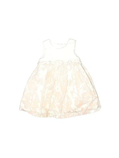 Pre-owned Prenatal Kids' Dress In White