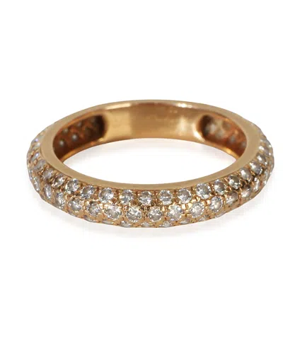 Pre-owned Pre-owned Cartier  Cartier 150th Anniversary 18k Rose Gold Band In Pink