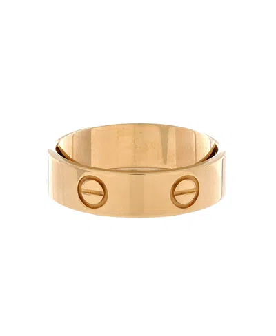 Pre-owned Pre-owned Cartier  Cartier 5.5mm Astro Love Ring 18k Gold