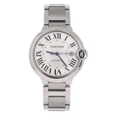 Pre-owned Cartier  Cartier Ballon Bleu De Cartier Automatic Watch Stainless Steel 42 In Transparent