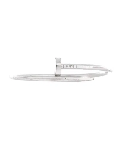 Pre-owned Pre-owned Cartier  Cartier Classic Juste Un Clou Bracelet 18k White Gold