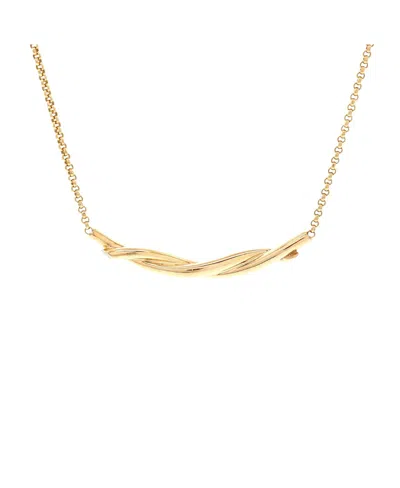 Pre-owned Pre-owned Cartier  Cartier Entrelaces Pendant Necklace 18k Gold, 16.25