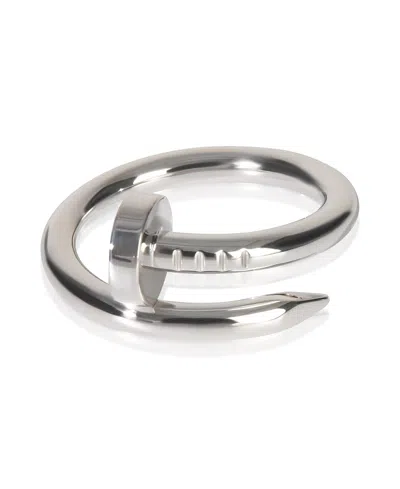 Pre-owned Pre-owned Cartier  Cartier Juste Un Clou 18k White Gold Ring