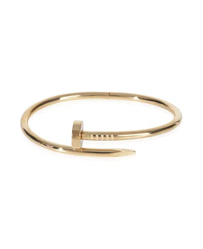 Pre-owned Pre-owned Cartier  Cartier Juste Un Clou 18k Yellow Gold Bracelet