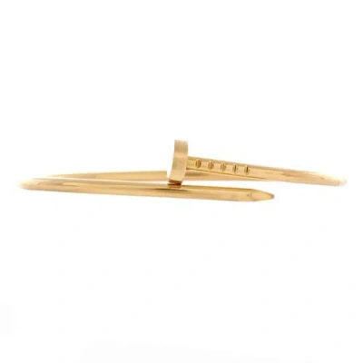 Pre-owned Cartier  Cartier Juste Un Clou Bracelet 18k Yellow Gold Small